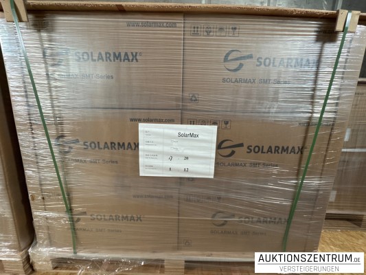 12 x SolarMax 10SMT 10 kW PV-Wechselrichter (12 Stück auf Palette)