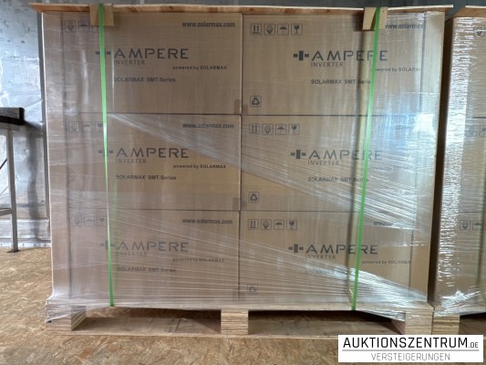 12 x AMPERE.Inverter (SolarMax) 15SMT 15 kW PV-Wechselrichter (12 Stück auf Palette)
