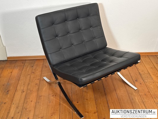 Dimensione Italy Design-Loungesessel im Stil des Knoll Barcelona Chair
