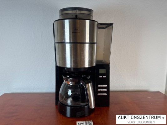 Melitta AromaFresh 1021-01 Filterkaffeemaschine mit Mahlwerk