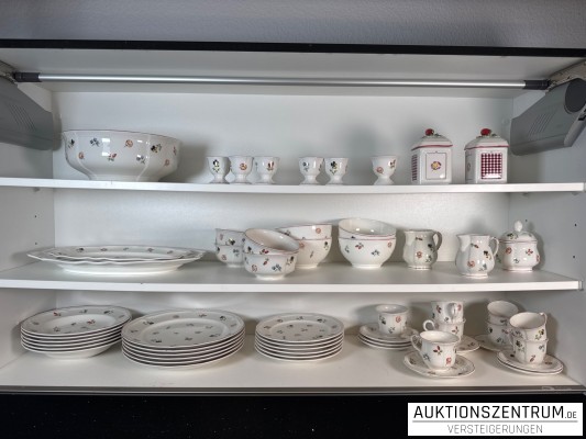 Villeroy & Boch Petite Fleur 6P Speise- & Kaffeeservice Blumenmuster