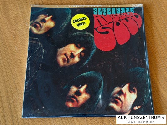 The Beatles Alternate Rubber Soul 133/1000 Unofficial Release Colored Vinyl Double LP Limited Edition