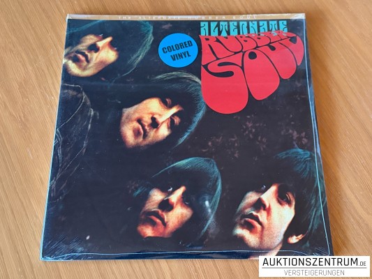 The Beatles Alternate Rubber Soul 487/1000 Unofficial Release Colored Vinyl Double LP Limited Edition