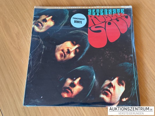 The Beatles Alternate Rubber Soul 92/1000 Unofficial Release Colored Vinyl Double LP Limited Edition