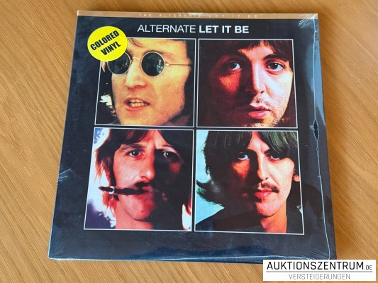 The Beatles Alternate Let it Be 202/1000 Unofficial Release Colored Vinyl Double LP Limited Edition