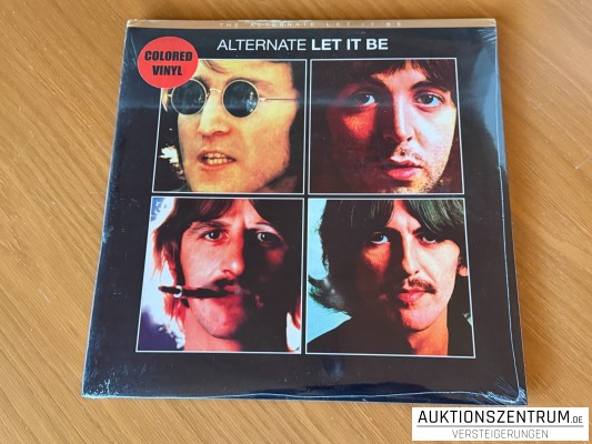 The Beatles Alternate Let it Be 276/1000 Unofficial Release Colored Vinyl Double LP Limited Edition