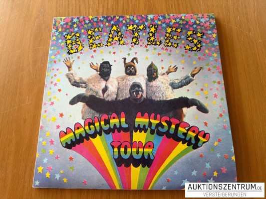 The Beatles Magical Mystery Tour Transparent Vinyl LP mit Poster