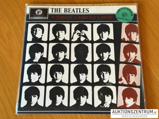 The Beatles Alternate Hard Days Night 317/500 Unofficial Release Colored Vinyl LP Limited Edition