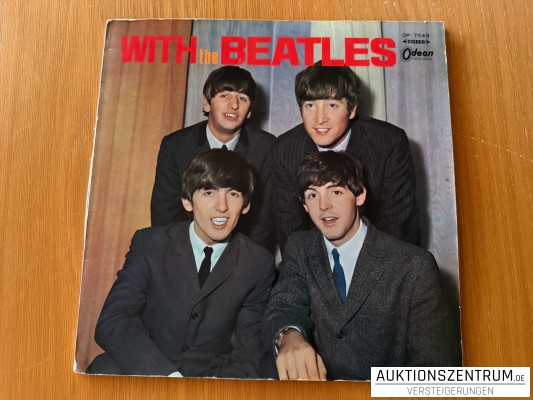 The Beatles With the Beatles Red Colored Vinyl LP Odeon OP-7549 Japan