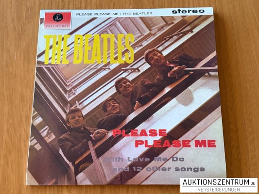 The Beatles  Please Please Me Yellow Colored Vinyl LP PCS 3042