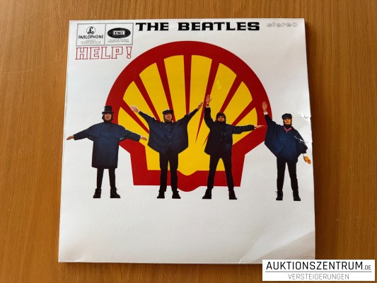 The Beatles Help! Red Colored Vinyl LP Holland