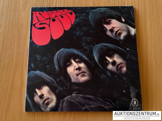 The Beatles Rubber Soul Green Colored Vinyl LP Germany