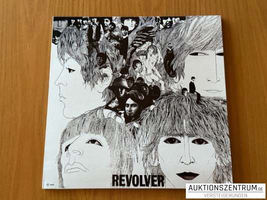 The Beatles Revolver Blue Colored Vinyl LP Odeon Brasilien 1966