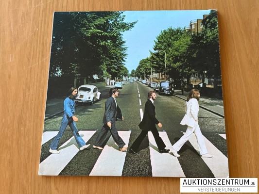 The Beatles Abbey Road Blue Colored Vinyl LP Apple