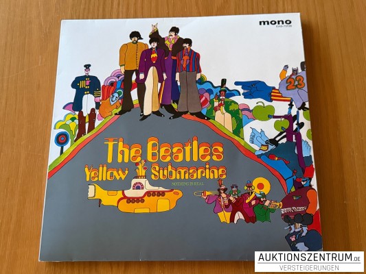 The Beatles Yellow Submarine Yellow Colored Vinyl LP Japan