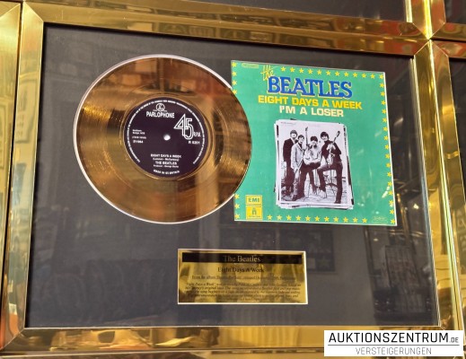 The Beatles Gold Award Display Nr. 1 Hits: Eight Days A Week, Parlophone Vinyl