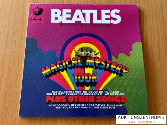 The Beatles Magical Mystery Tour Transparent Colored Vinyl LP