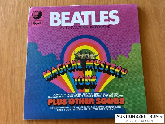 The Beatles Magical Mystery Tour Orange Colored Vinyl LP