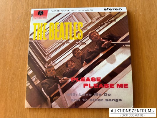 The Beatles Please Please Me Colored Vinyl LP Great Britain