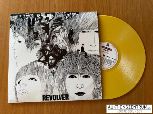 The Beatles Revolver Yellow Colored Vinyl LP Brasilien 1966