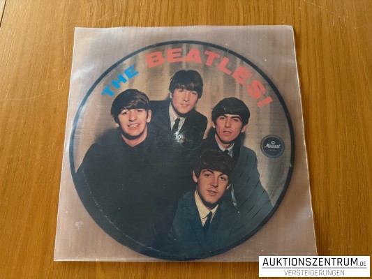 Musart The Beatles Vol. 2 Mexican Picture Disc Vinyl LP