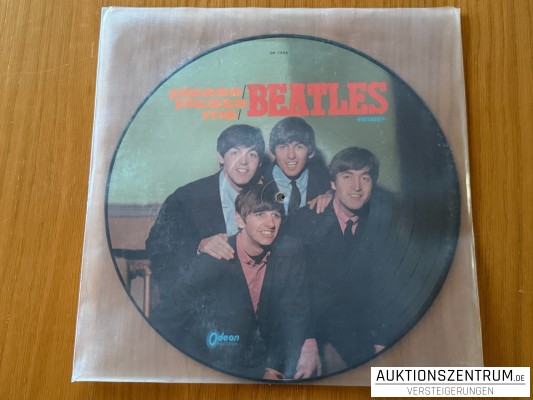 The Beatles Please Please Me Picture Disc LP Vinyl Odeon OP-7548