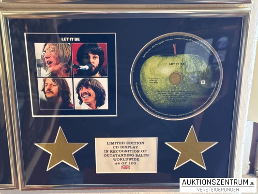The Beatles CD Display 1/100 - Let It Be Limited Edition