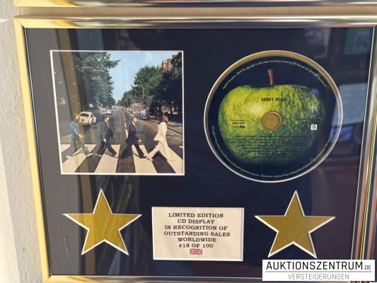 The Beatles CD Display 18/100 - Abbey Road Limited Edition