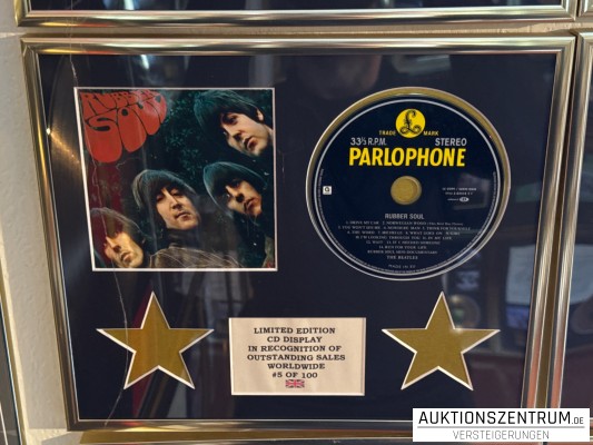 The Beatles CD Display 5/100 - Rubber Soul Limited Edition