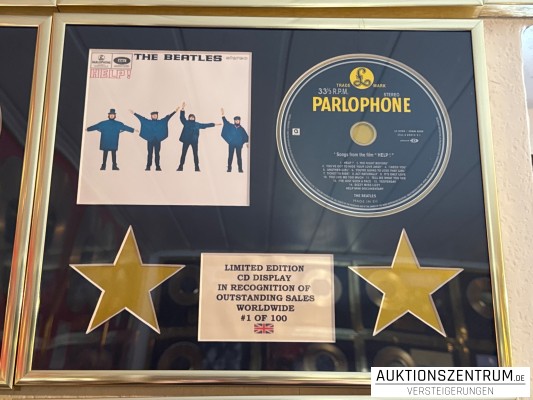 The Beatles CD Display 1/100 - Help! Limited Edition