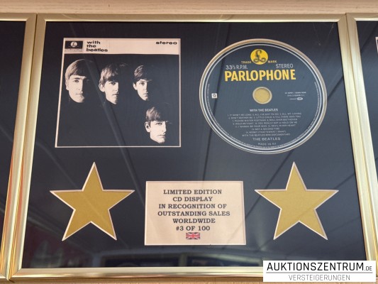 The Beatles CD Display 3/100 - With the Beatles Limited Edition