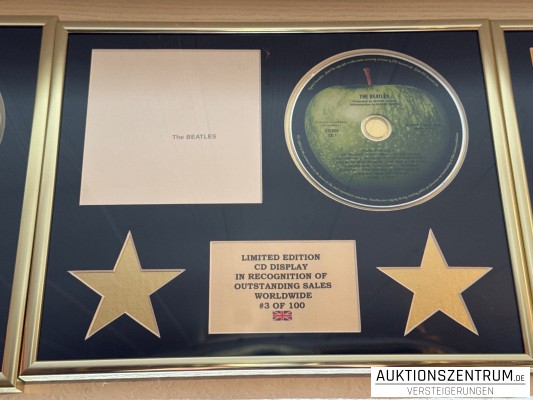 The Beatles CD Display 3/100 - The Beatles White Album Limited Edition