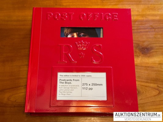 Ringo Starr signed - Postcards From The Boys - Limited Edition