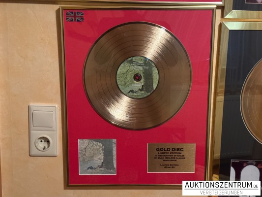 John Lennon Gold Disc Award Display 3/50, Plastic Ono Band, Limited Edition (LP)