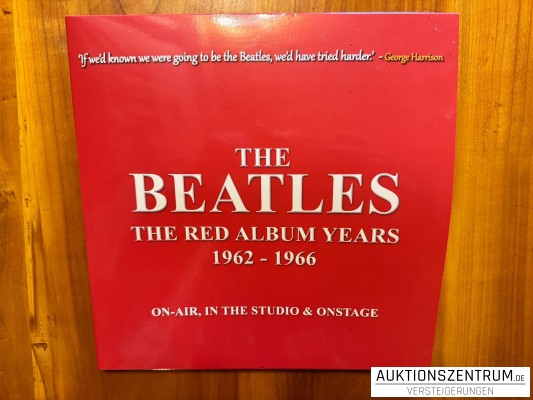The Beatles The Red Album Years 1962-1966 219/3000 Red Colored Vinyl Double-LP Limited Edition