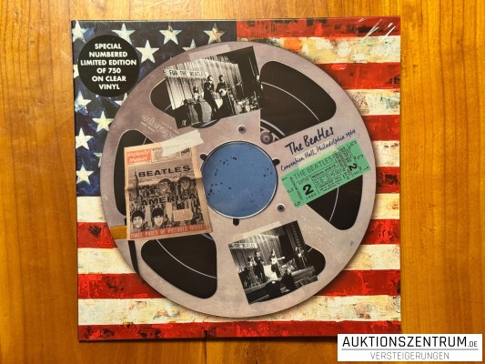 The Beatles Convention Hall, Philadelphia 1964 122/750 Clear Vinyl LP Limited Edition