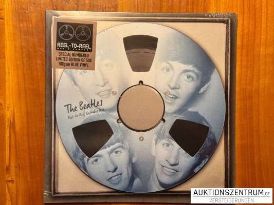 The Beatles Reel-to-Reel Outtakes 1965, 449/500 Blue Colored Vinyl LP Limited Edition