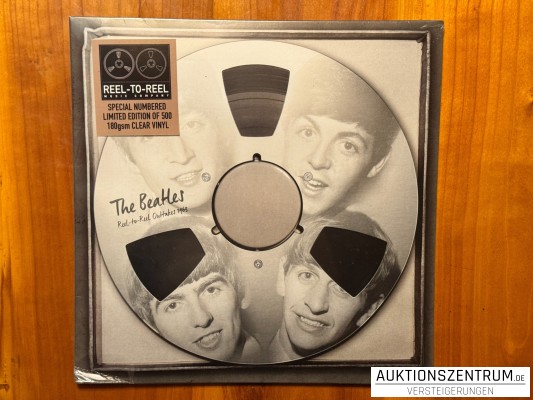 The Beatles Reel-to-Reel Outtakes 1963, 411/500 Clear Colored Vinyl LP Limited Edition