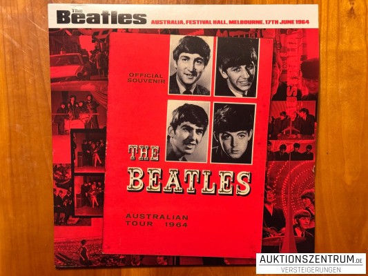 The Beatles Australian Tour 1964 Red Colored Vinyl LP Limited Edition