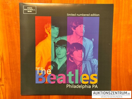 The Beatles Philadelphia PA Green Colored Vinyl LP Limited Edition