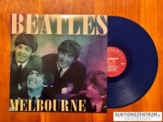 The Beatles Melbourne Blue Colored Vinyl LP Limited Edition
