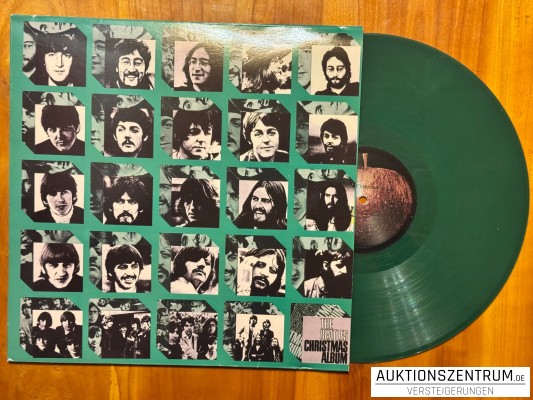 The Beatles Christmas Album Green Colored Vinyl LP Apple