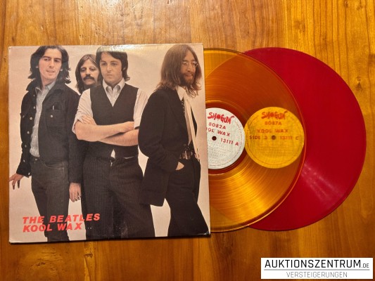 The Beatles Kool Wax Orange + Red Colored Vinyl Double-LP