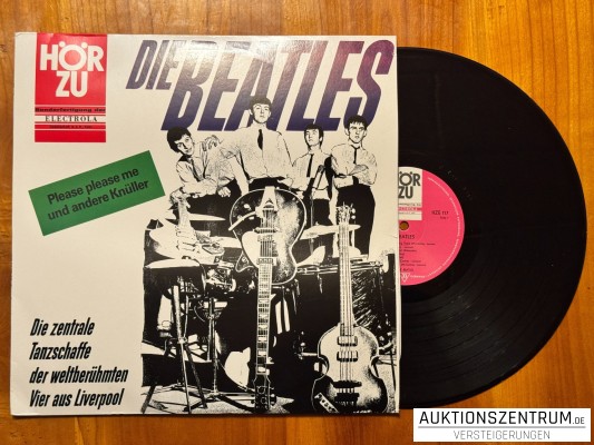 The Beatles Hör Zu Sonderanfertigung der Electrola Vinyl LP HZE-117