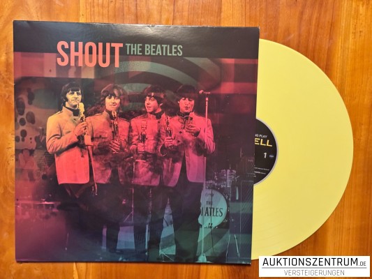 The Beatles Shout Yellow Colored Vinyl LP Rockwell