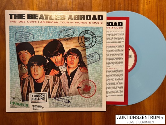The Beatles Abroad The 1965 North American Tour in Words & Music Mint Colored Vinyl LP