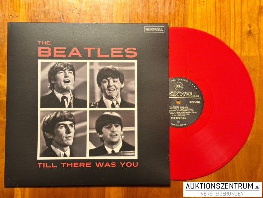 The Beatles Till There Was You Red Colored Vinyl LP Rockwell
