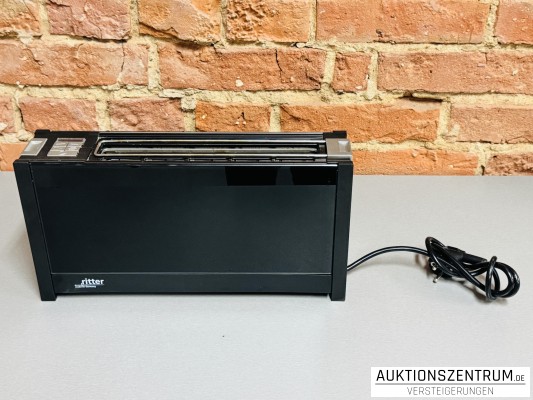 Ritterwerk 630.000 Volcano 5 Langschlitz-Toaster schwarz 850-1000W