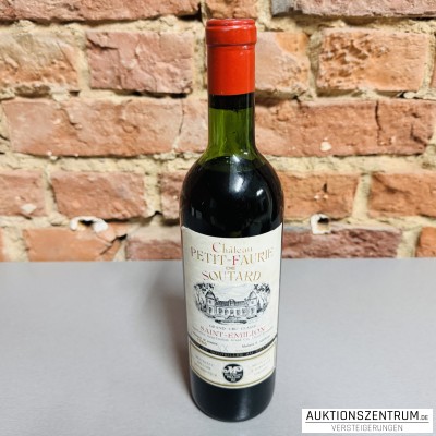 1966 Château Petit Faurie de Soutard Saint-Émilion Grand Cru Classé Merlot Rotwein