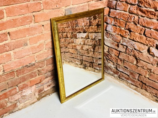 Manufaktur Spiegel Busso, 60x80, goldfarbener Rahmen